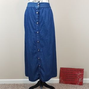 Denim Skirt sz L